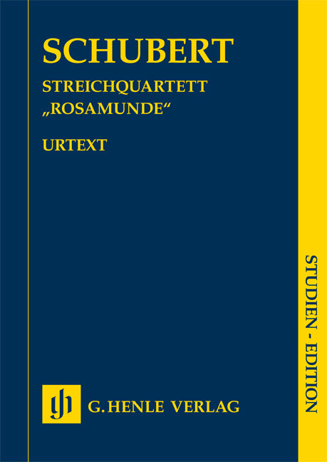 Quatuor à cordes en la mineur, op. 29, D. 804 « Rosamunde » | Franz Schubert