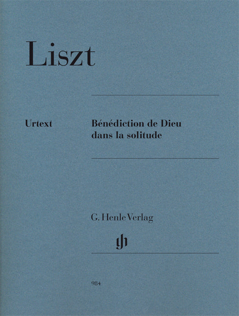 Bénédiction de Dieu dans la solitude | F. Lisz | Piano