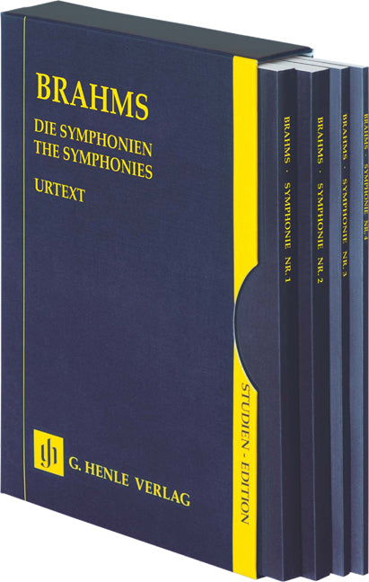 Les Symphonies - 4 volumes en coffret | Johannes Brahms