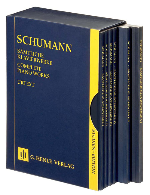 Œuvres complètes pour piano - 6 volumes en coffret | Robert Schumann