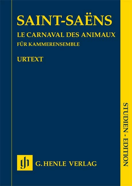 Le Carnaval des animaux | Camille Saint-Saëns | Ensemble de chambre | Partition d'étude