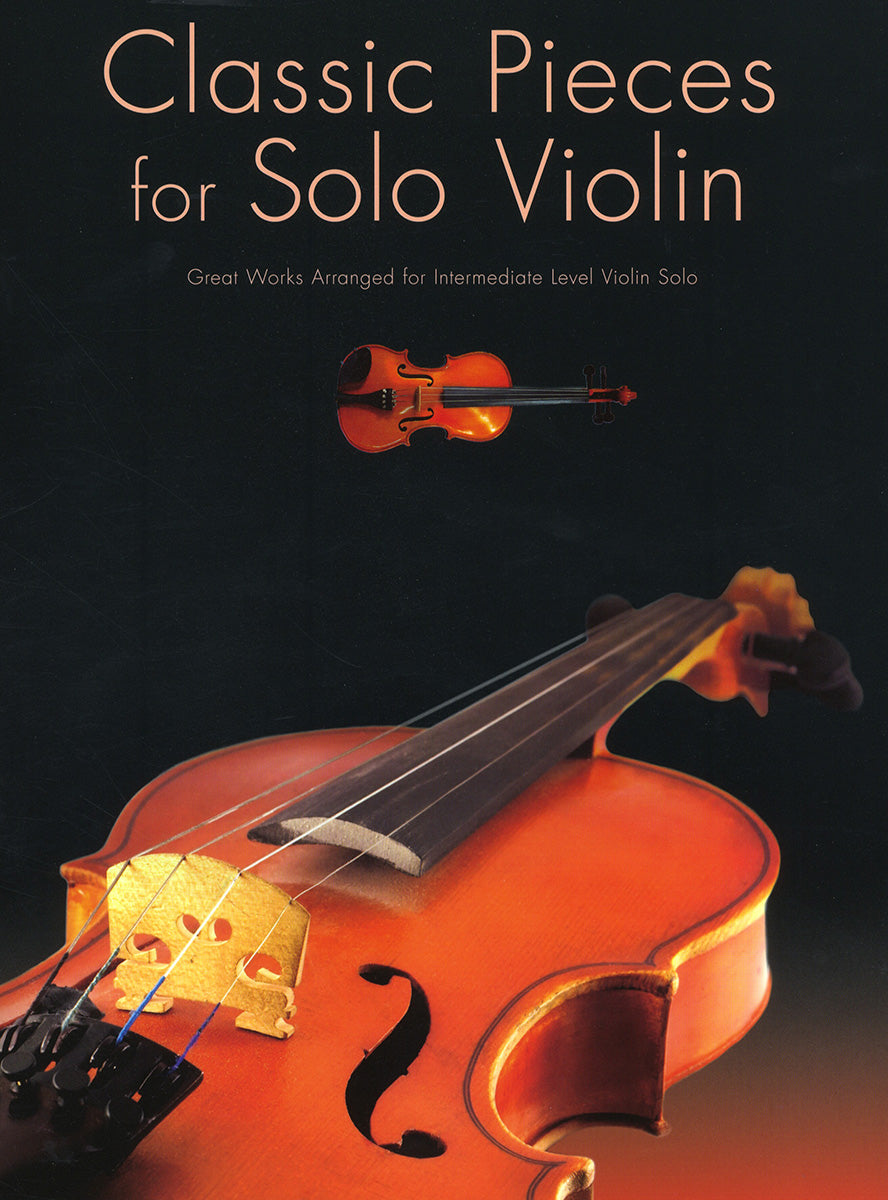 Classic Pieces for Solo Violin, Livre pour violon