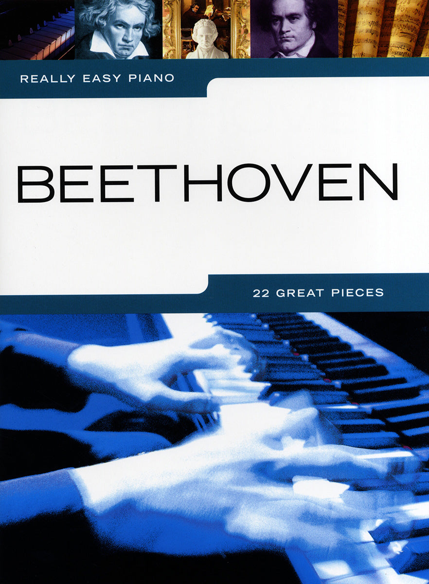 Really Easy Piano: Beethoven de Ludwig van Beethoven, Livre pour piano facile