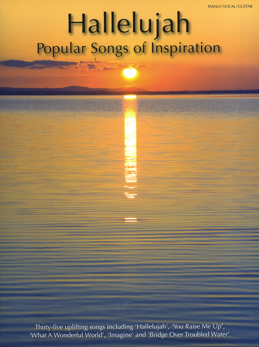 Hallelujah: Popular Songs Of Inspiration, Livre pour piano et Chant et Guitare
