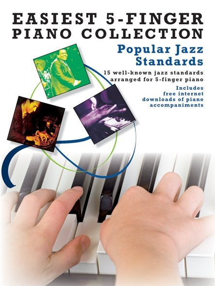 Easiest 5-Finger Piano Collection: Popular Jazz, Livre pour piano