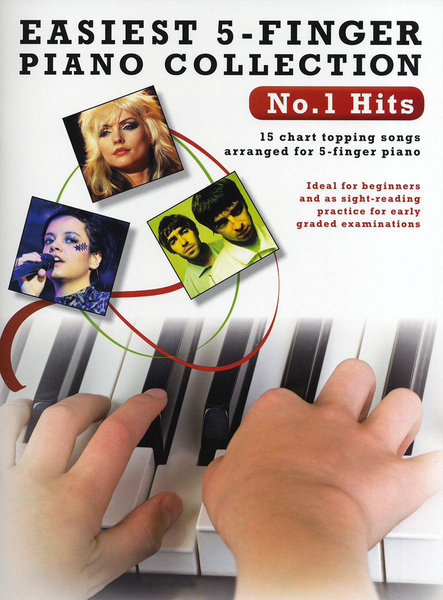 Easiest 5-Finger Piano Collection: Number One Hits, Livre pour piano