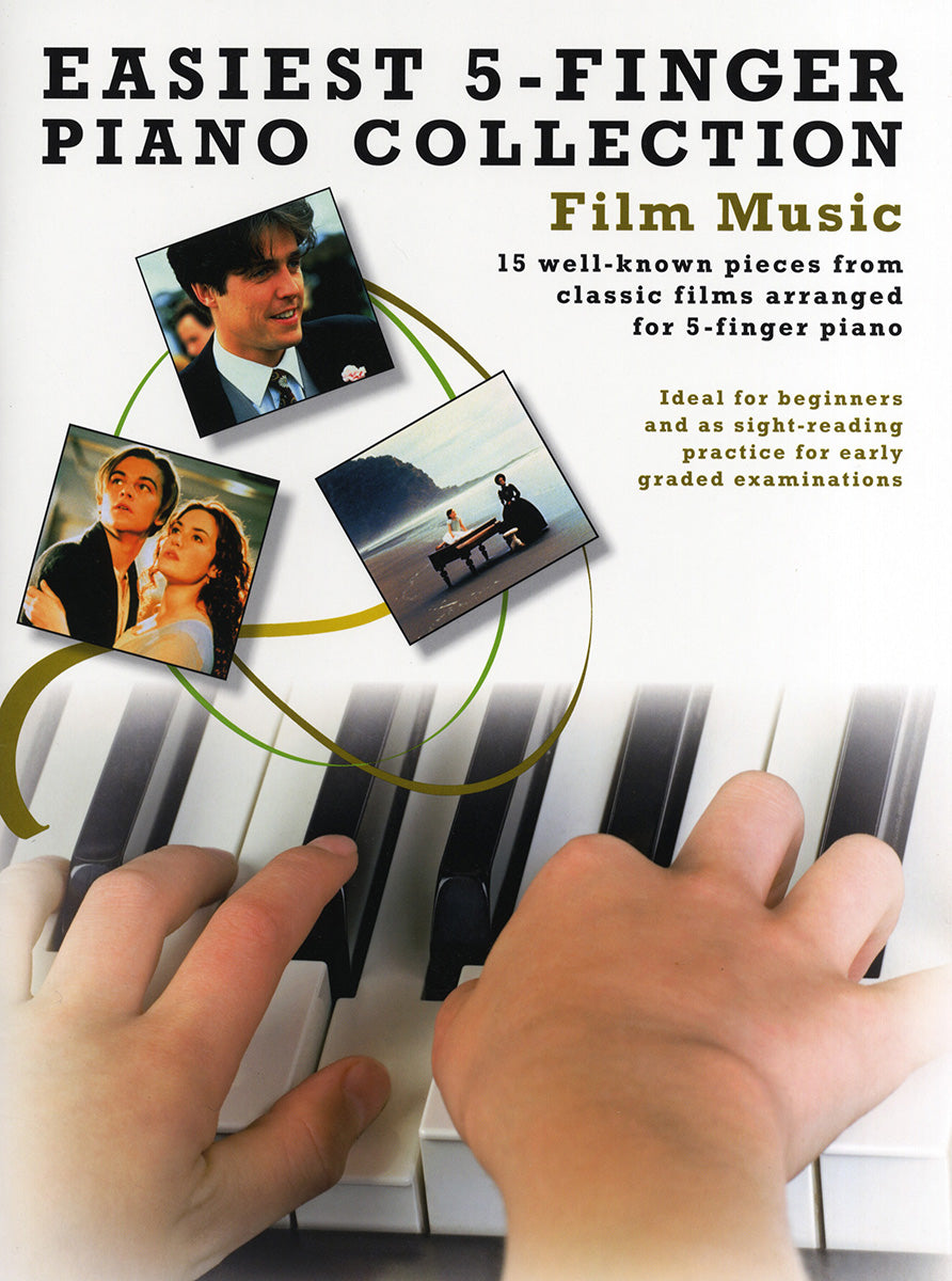 Easiest 5-Finger Piano Collection: Film Music, Livre pour piano