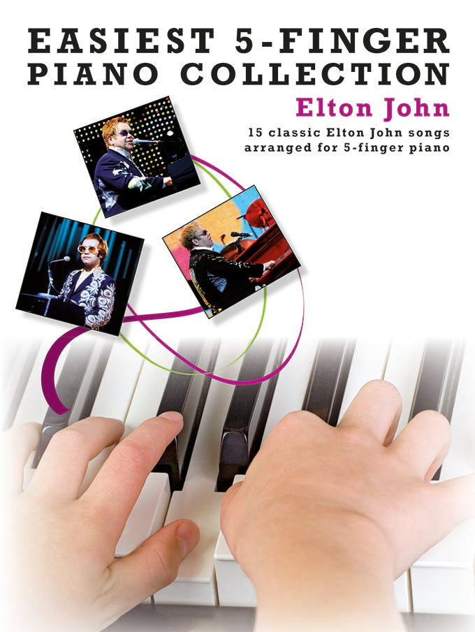 Easiest 5-Finger Piano Collection: Elton John, Livre pour piano