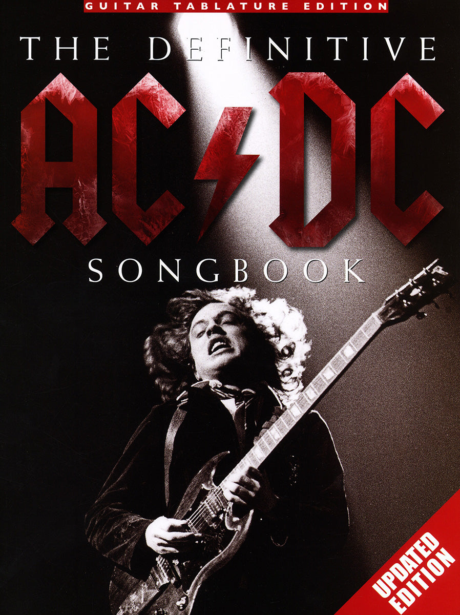The Definitive AC/DC Songbook-Updated Edition, Livre pour guitar TAB