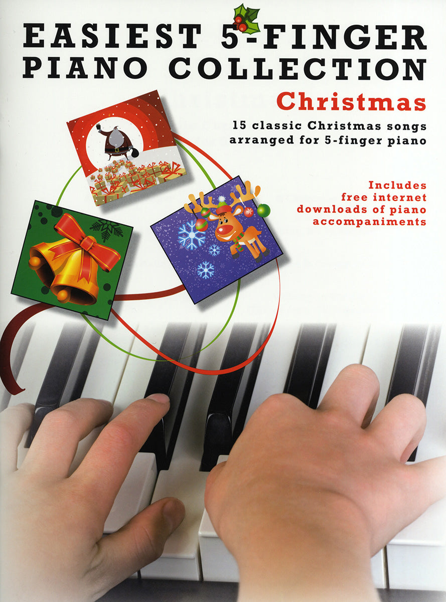 Easiest 5-Finger Piano Collection: Christmas, Livre pour piano