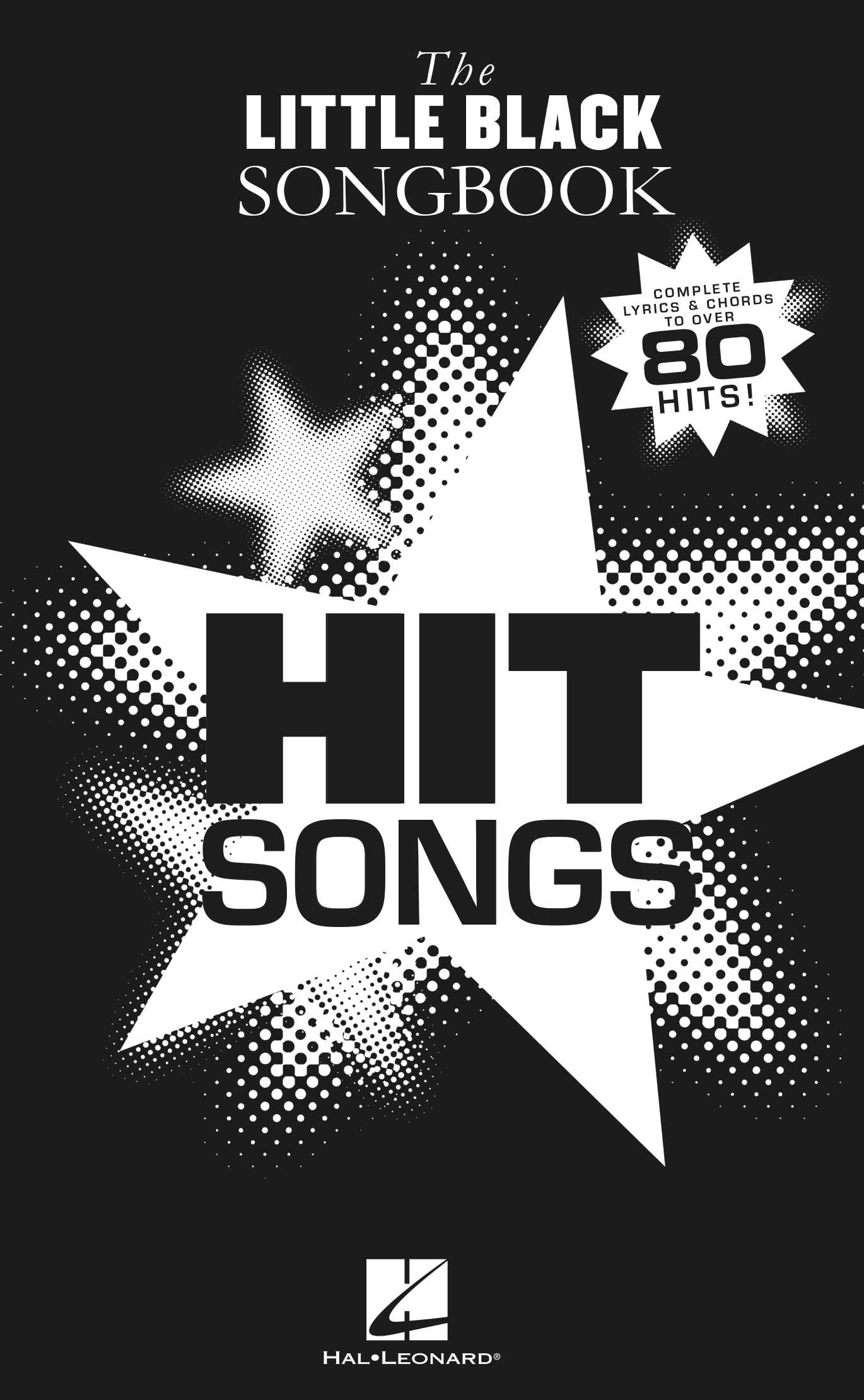 The Little Black Songbook: Hit Songs, Livre pour lyrics et Chords