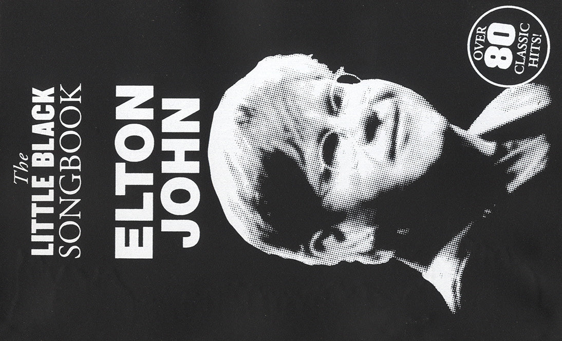 The Little Black Songbook: Elton John, Livre pour lyrics et Chords