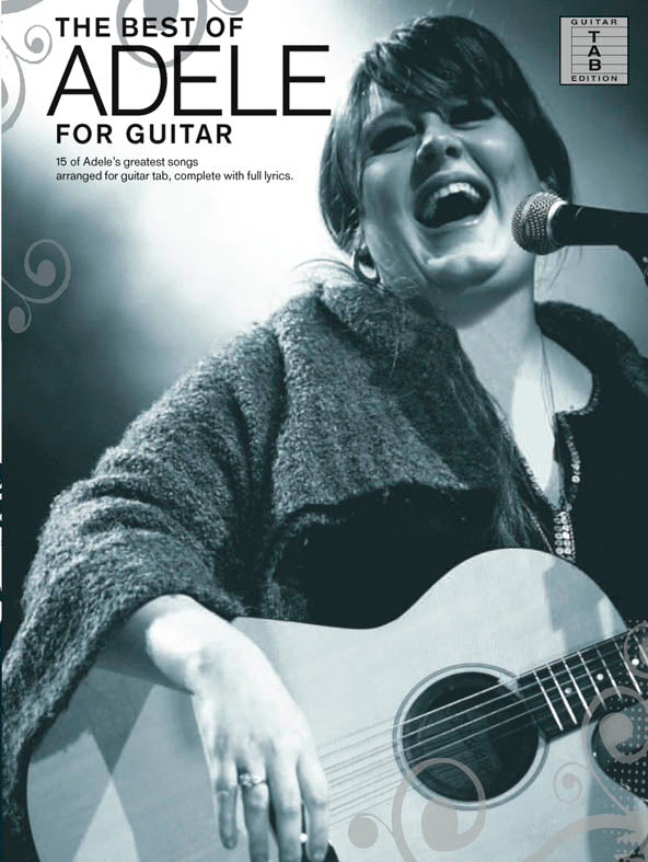 The Best Of Adele, Livre pour guitar TAB