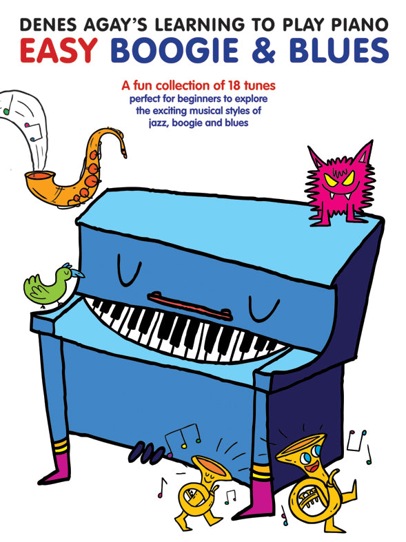 Learning To Play Piano Easy Boogie, Livre pour piano