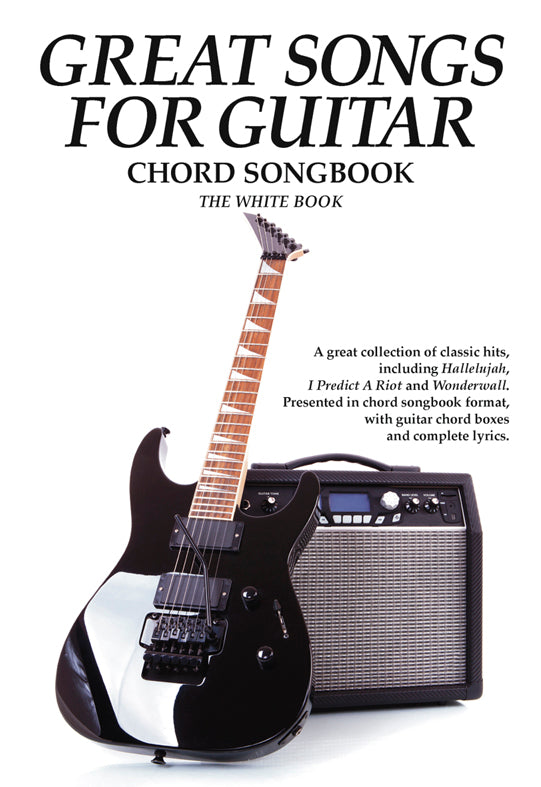Great Songs For Guitar Chord Son, Livre pour lyrics et Chords