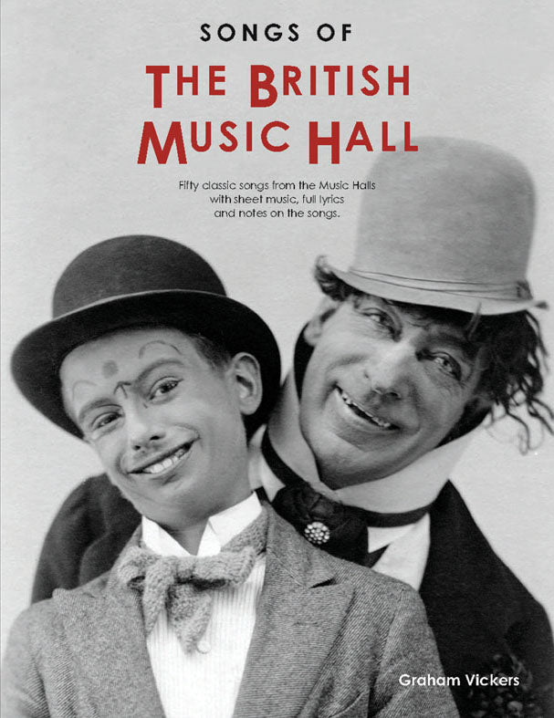 Songs Of The British Music Hall, Livre pour melody Line et Lyrics et Chords