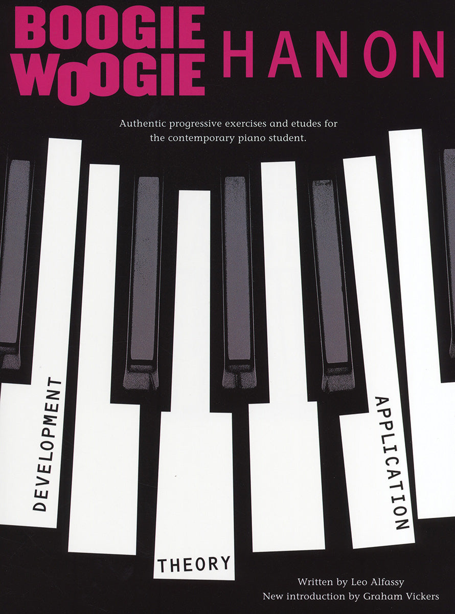 Boogie Woogie Hanon, Livre pour piano