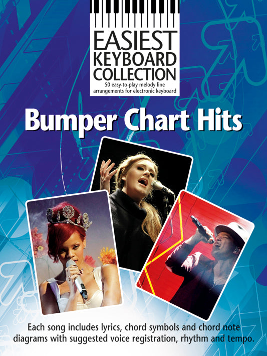 Easiest Keyboard Collection: Bumper Chart HIts, Livre pour clavier