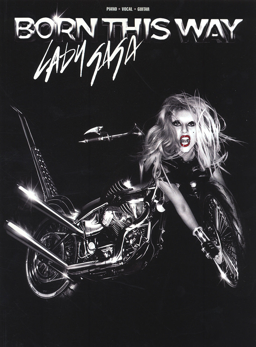Born This Way de Lady Gaga, Livre pour piano et Chant et Guitare