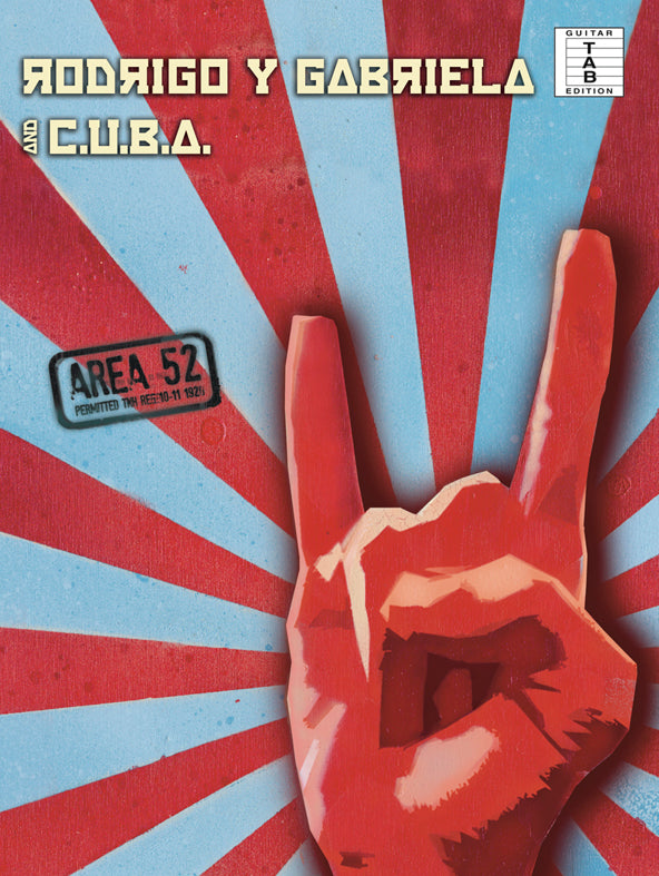 Area 52 de Rodrigo y Gabriela, Livre pour guitar TAB