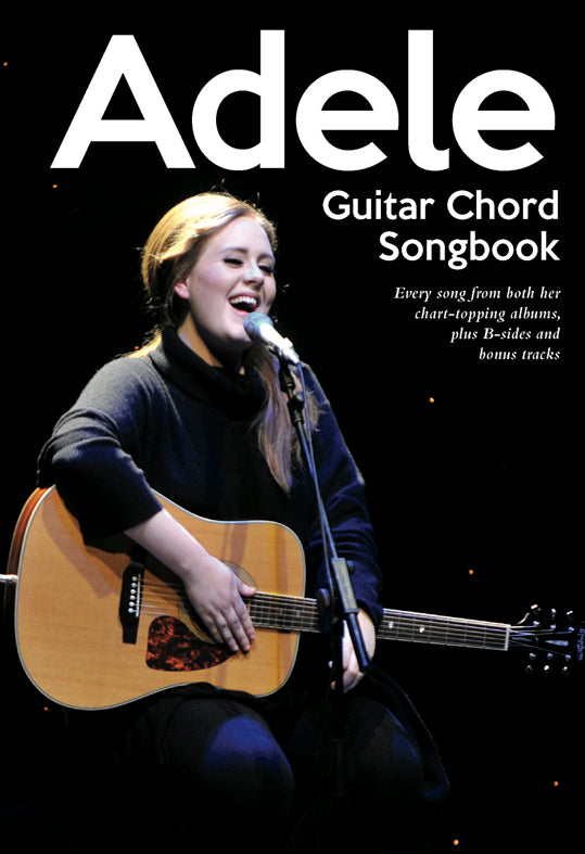 Adele Guitar Chord, Livre pour lyrics et Chords