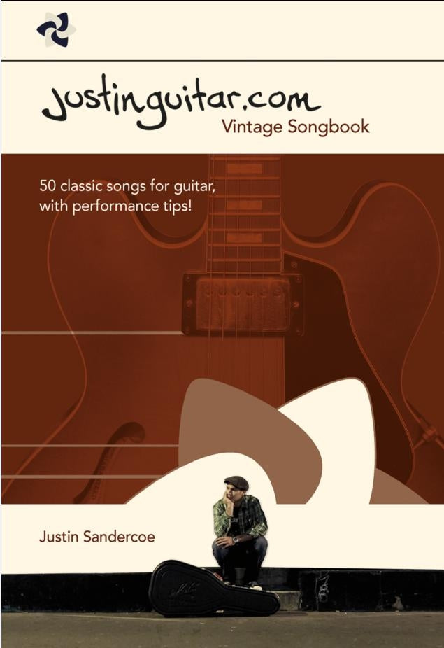 The Justinguitar.com Vintage Songbook, Livre pour guitare