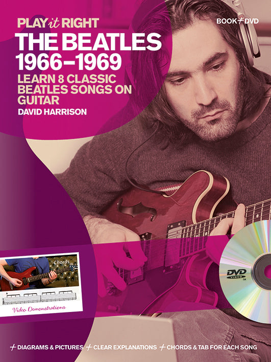 Play It Right Beatles 1966-1969, Livre pour guitar TAB