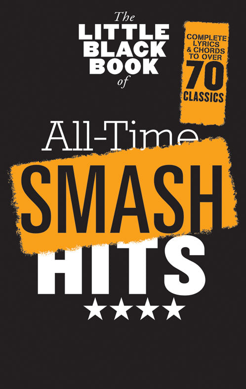 The Little Black Songbook: All-Time Smash Hits, Livre pour lyrics et Chords