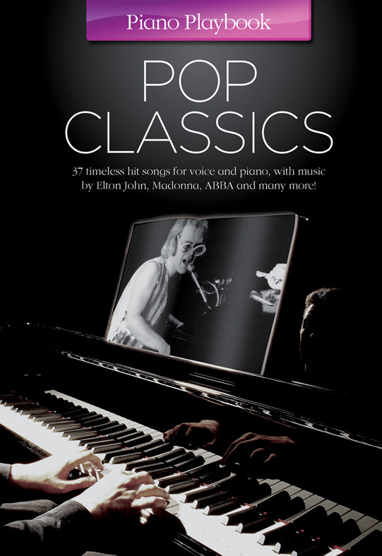 Piano Playbook Pop Classics, Livre pour piano et Chant et Guitare