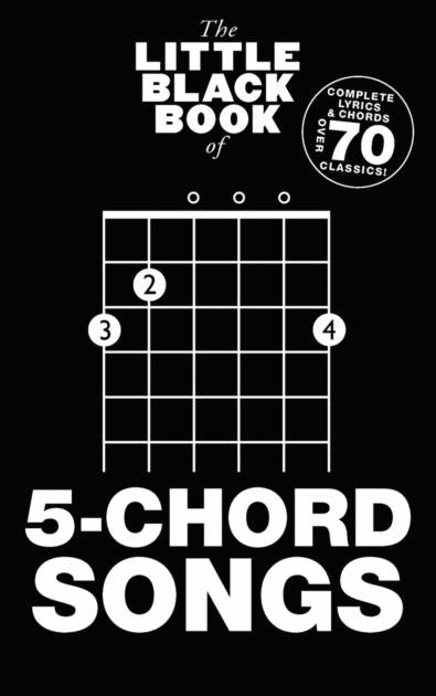 The Little Black Book Of 5-Chord Songs, Livre pour lyrics et Chords