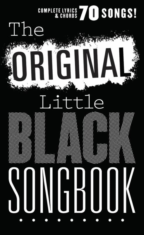 The Original Little Black Songbook, Livre pour lyrics et Chords