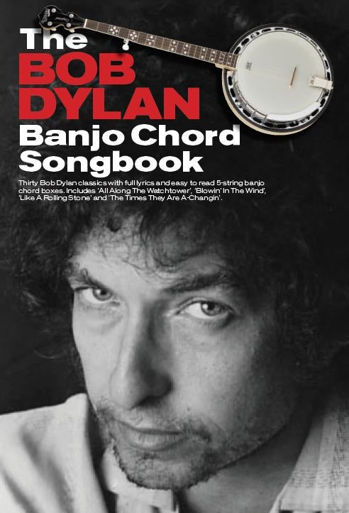 The Bob Dylan Banjo Chord Songbook, Livre pour banjo