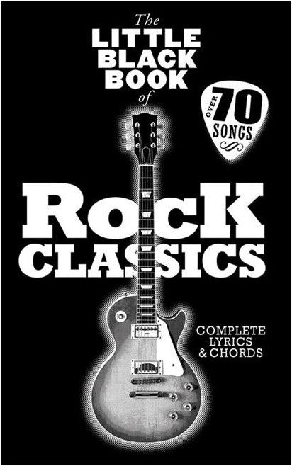 The Little Black Songbook: Rock Classics, Livre pour lyrics et Chords
