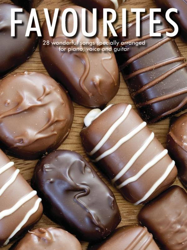 Favourites, Livre pour piano et Chant et Guitare