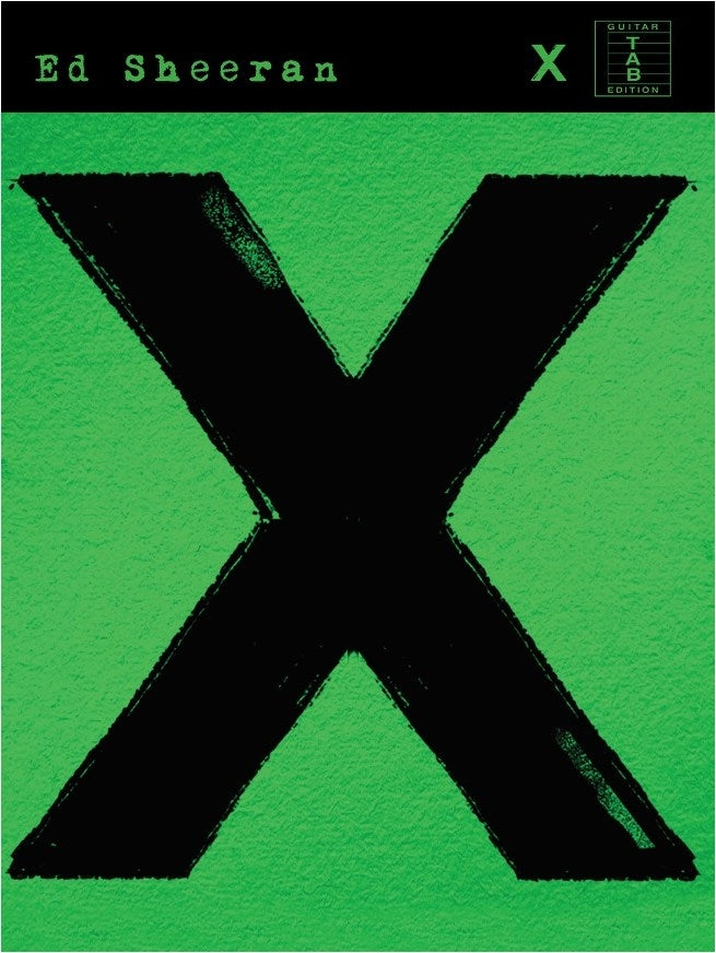 ED SHEERAN X MULTIPLY, Livre pour guitar TAB