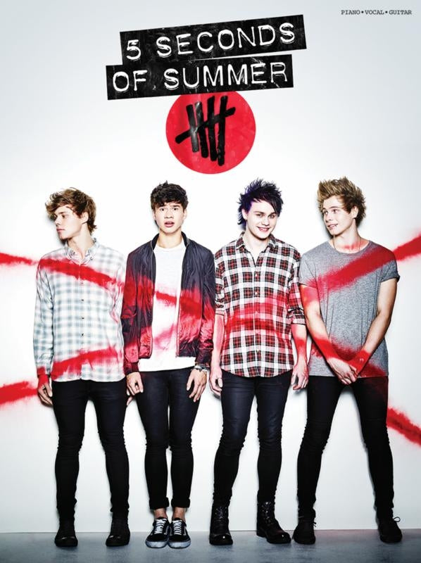 5 Seconds of Summer, Livre pour piano et Chant et Guitare