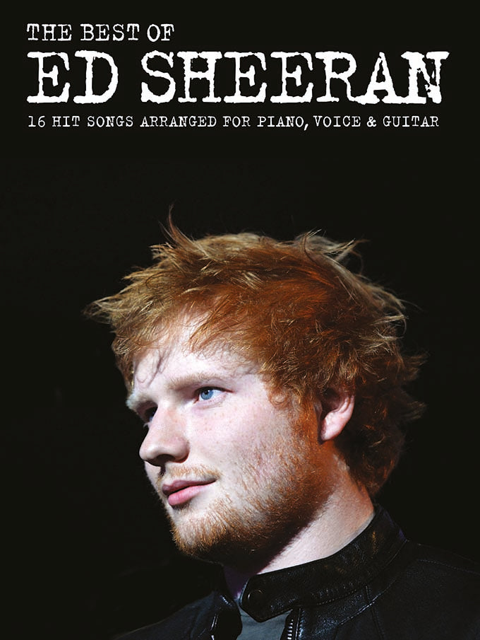 The Best Of Ed Sheeran, Livre pour piano et Chant et Guitare