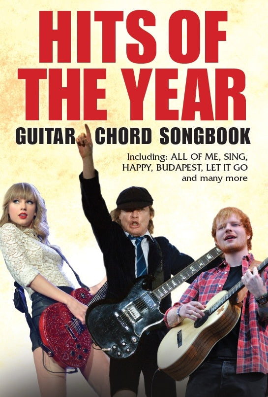 Hits Of The Year Guitar Chord Songbook, Livre pour guitare
