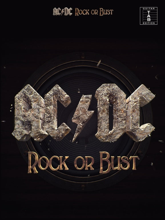 Rock Or Bust, Livre pour guitar TAB