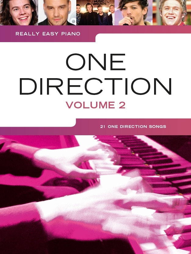 Really Easy Piano: One Direction Volume 2 de One Direction, Livre pour piano facile