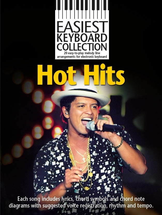 Easiest Keyboard Collection: Hot Hits, Livre pour clavier