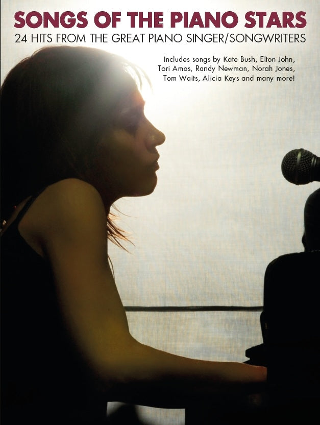 Songs Of The Piano Stars, Livre pour voix et Piano