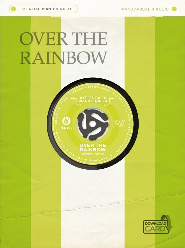 Essential Piano Singles: Over The Rainbow de Harold Arlen, Livre pour piano et Chant et Guitare