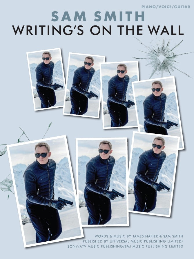 Writing's On The Wall - From James Bond de Sam Smith, Feuillet pour piano et Chant et Guitare