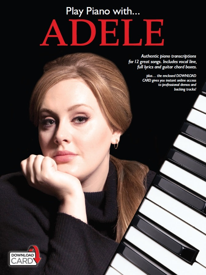 Play Piano With... Adele, Livre pour piano