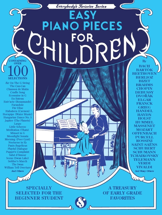 Everybody's Favorite: Easy Piano Pieces Children, Livre pour piano