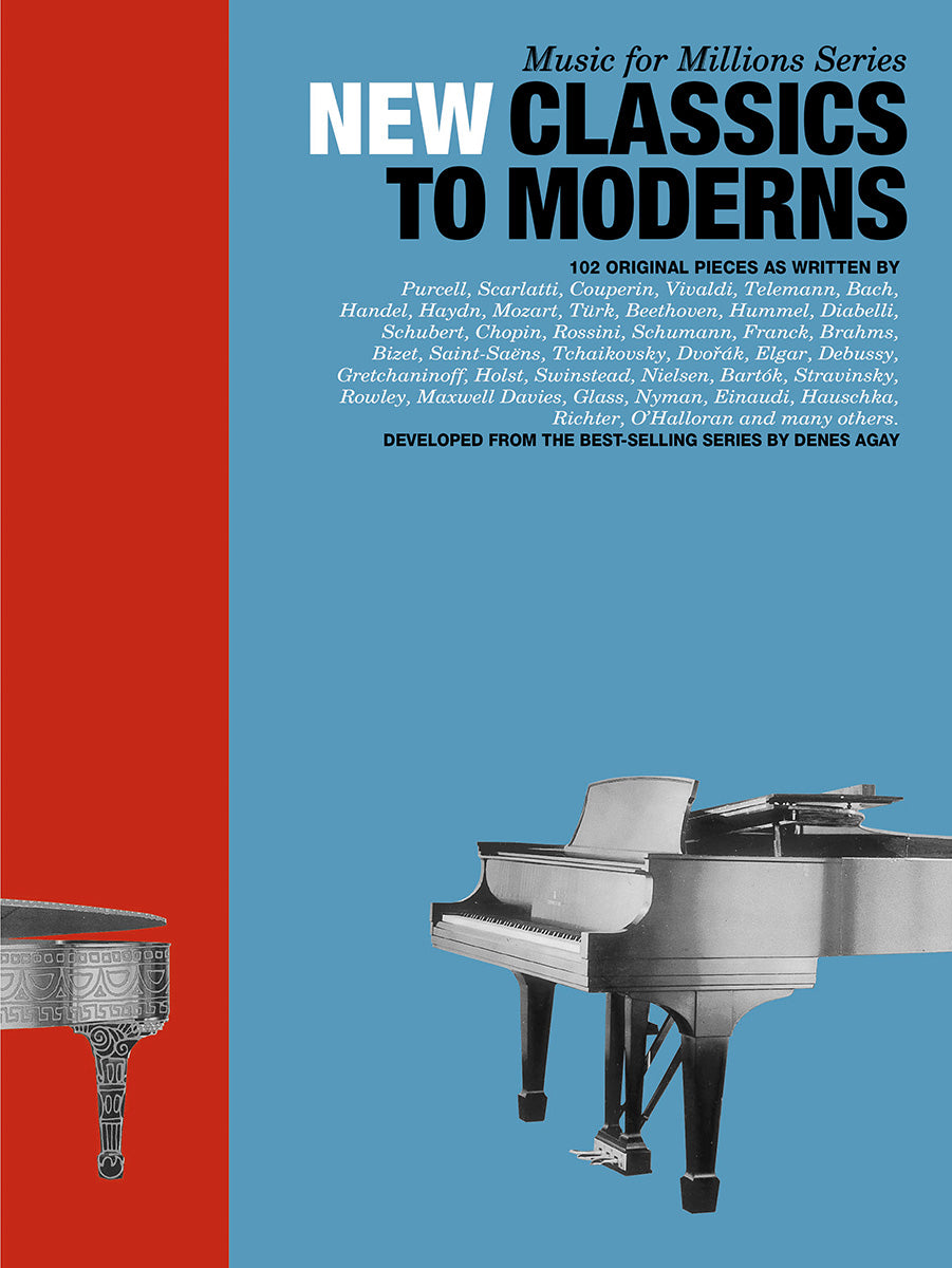 Music For Millions: New Classics To Moderns, Livre pour piano