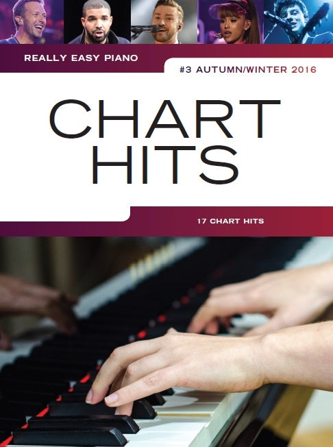 Really Easy Piano: Chart Hits Autumn/Winter 2016, Livre pour piano facile