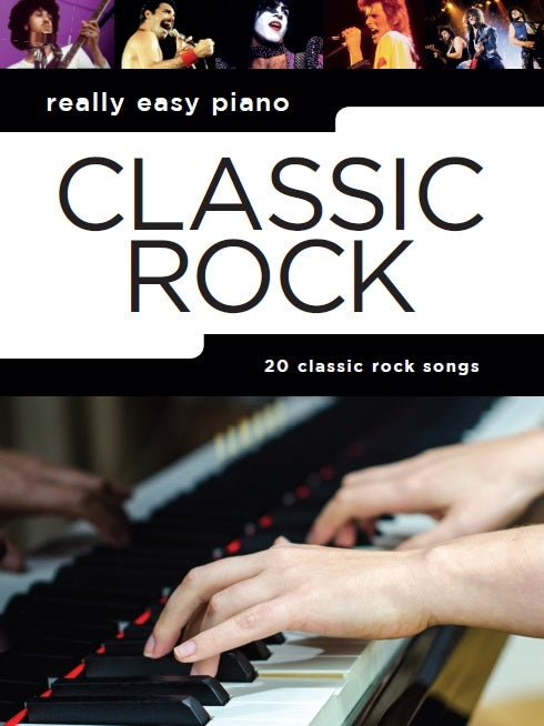 Really Easy Piano: Classic Rock, Livre pour piano facile