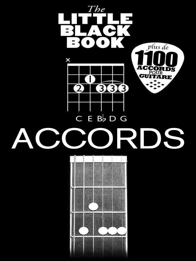 The Little Black Songbook: Accords, Livre pour guitar Solo